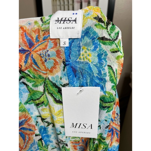 Anthropologie MISA Floral Mini Dress - Picture 7 of 9